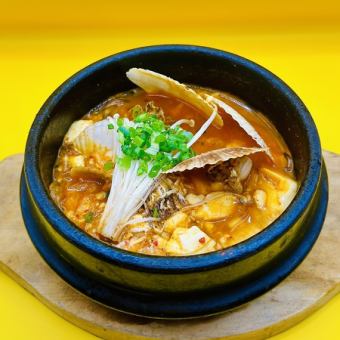 Sundubu jjigae（小扇貝）