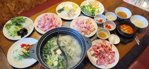 All-you-can-eat shabu-shabu or grilled shabu