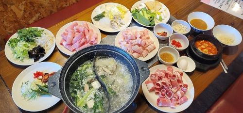 All-you-can-eat shabu-shabu or grilled shabu