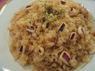 squid fried rice