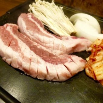 しゃぶしゃぶｏｒサムギョプサル　食べ放題100分Aコース（ディナー）