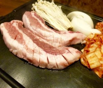 しゃぶしゃぶｏｒサムギョプサル　食べ放題100分Aコース（ディナー）