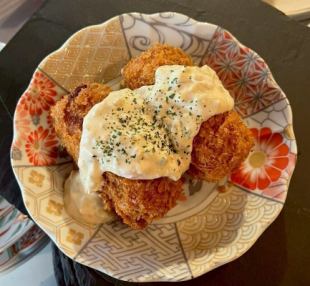 カニクリームコロッケ～タルタルぶっかけ～