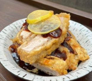厚切りロースの黒酢豚