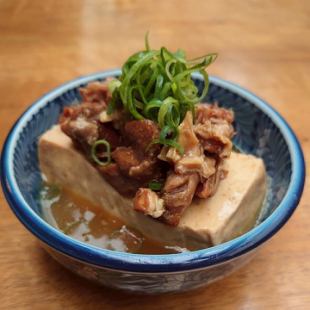 牛すじたっぷり肉豆腐