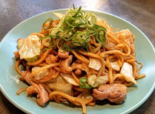 ホルモン焼きそば