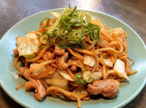 ホルモン焼きそば