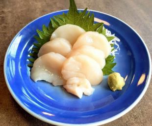 お造り「帆立」