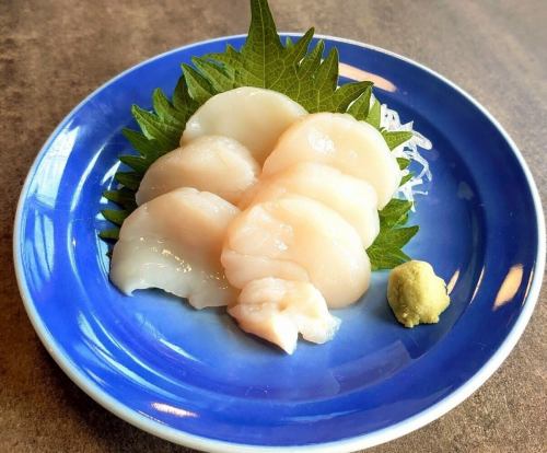 お造り「帆立」