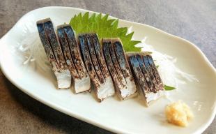 お造り「炙りしめ鯖」