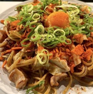 「SOSORU」の台湾ホルモン焼きそば