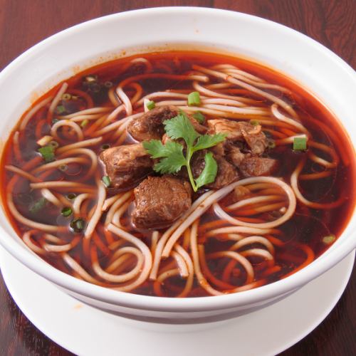 Beef Rib Mara Noodles / Sichuan Dandan Noodles / Sichuan Spicy Soba Noodles