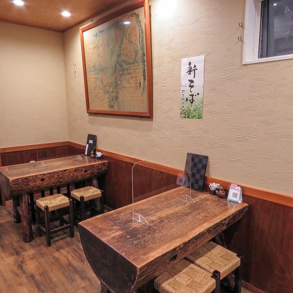 There are plenty of table seats! As a measure against infectious diseases, there is a partition on the table, so please feel free to come.Also, if you are coming with more than one person, please feel free to contact us ♪