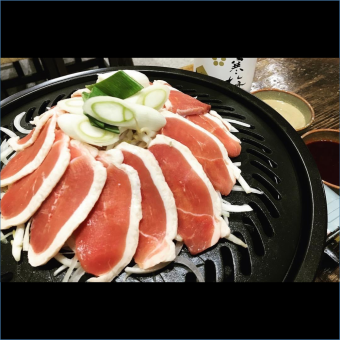 [Online reservation only!] All-you-can-drink included! Grilled duck shabu course 6,000 yen → 5,500 yen (tax included)