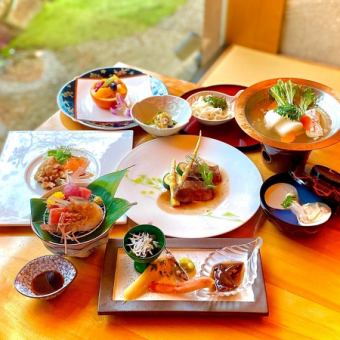 [琵琶根]怀石套餐 12,100日元 → 8,800日元 ～4月菜单～