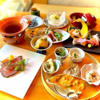 [Biwane] Kaiseki course 12100 yen → 9800 yen ~ November menu ~