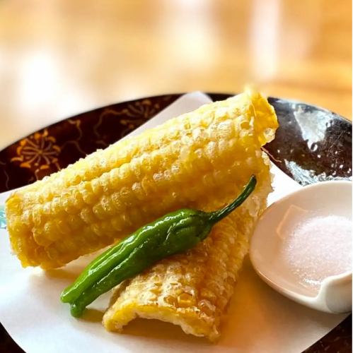とうもろこしの天麩羅
