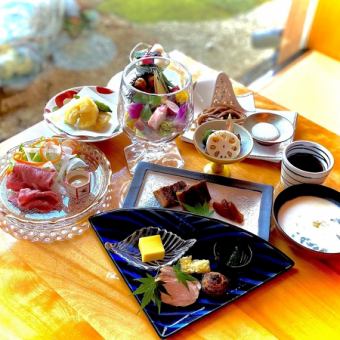 [Biwane] Kaiseki Course 12,100 yen → 9,800 yen ~ August Menu ~