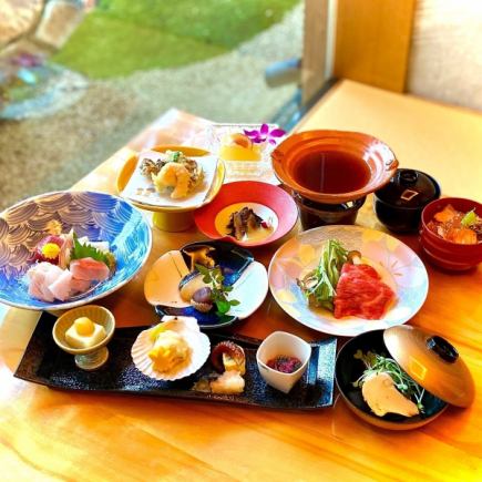 [Biwane] Kaiseki Course 12,100 yen → 9,800 yen ~ October Menu ~