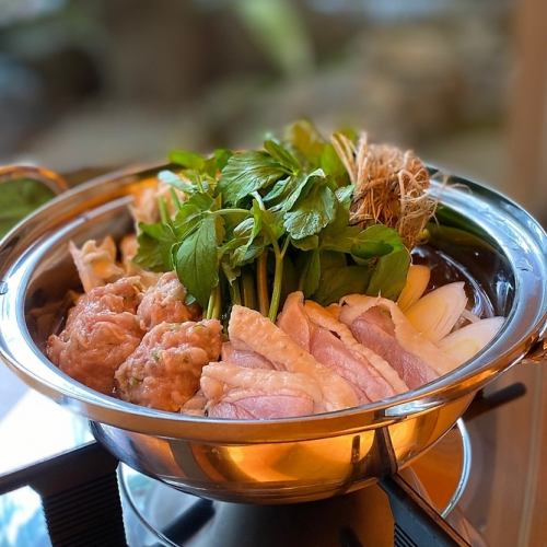 Sendai winter specialty "Sendai Seri Nabe"