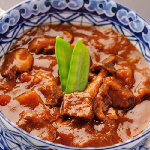 Sendai beef tongue stew