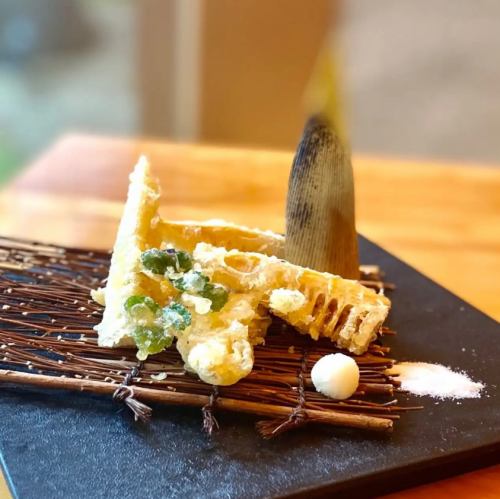 竹の子の天婦羅