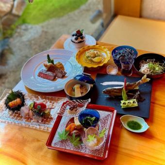 【びわね】会席コース 12100円→9800円~ 6月のお品書き ~