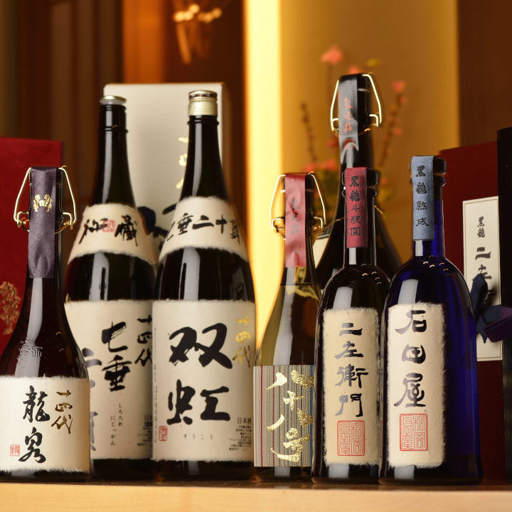 東北の稀少な地酒多数。県内屈指の品揃えでお待ちしております。