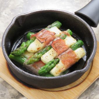 아스파라모차렐라 생 햄 감기