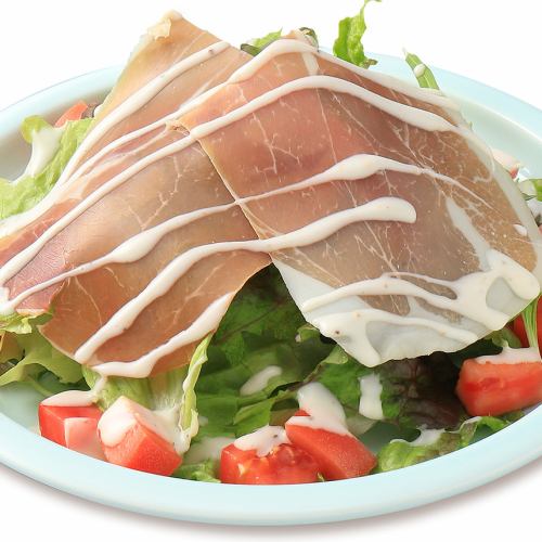 생햄 시저 샐러드