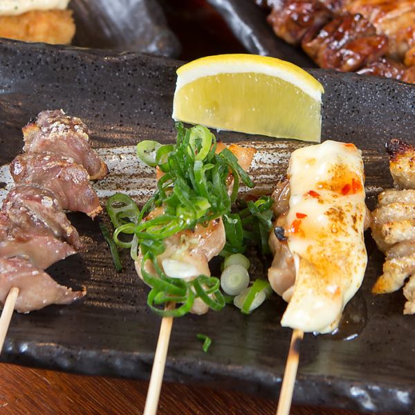 [Nikichi's specialty ◆ More than 30 kinds of yakitori such as rare parts] 2 pieces 264 yen (tax included) ~