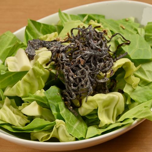 塩昆布キャベツ