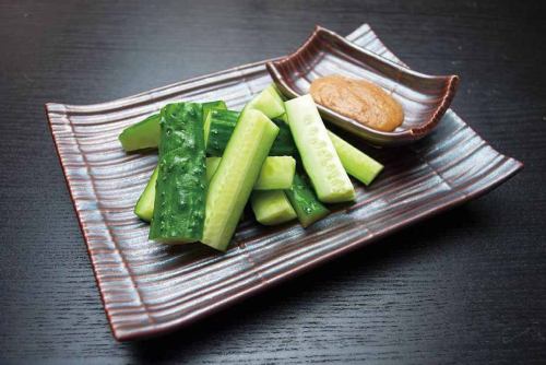 Miso cucumber of Soda Bushi