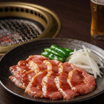 「焼肉屋で、あえての