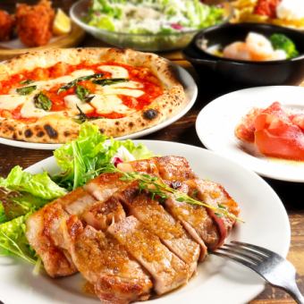 ■忘年会!お得な冬宴会コース!料理9品+飲み放題2時間【ビールOK】 4000円⇒3500円