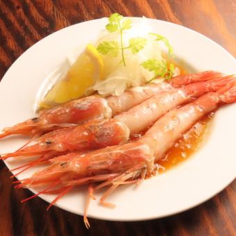 特製醬汁大蝦薄片