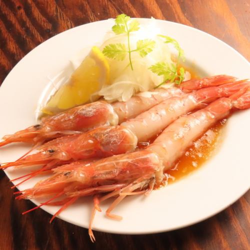 特製醬汁大蝦薄片