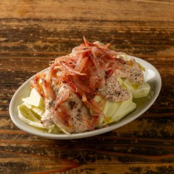 生桜エビと春キャベツのトンナートソース