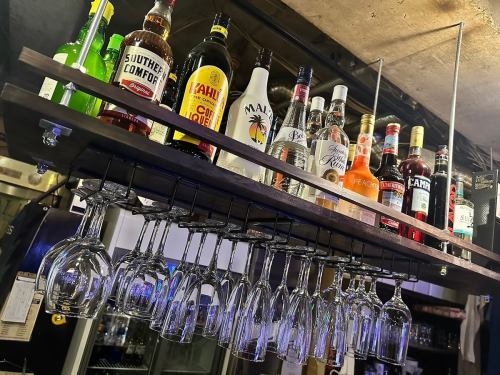 飲み放題メニュー充実！