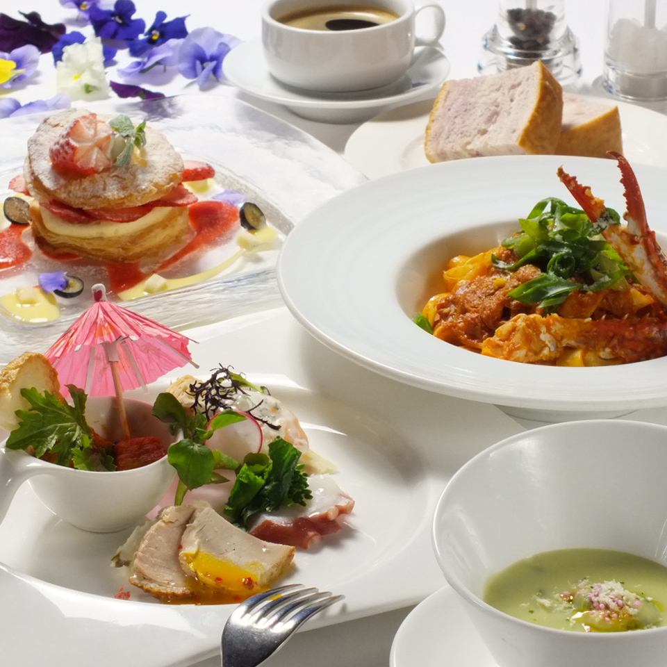 ソッジョルノランチ限定!990円~♪ランチにも豪華コースあり☆