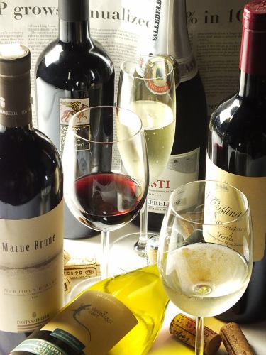 소믈리에 엄선된 와인을 즐길 수 있습니다.