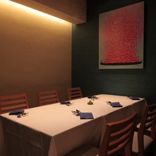 다양한 장면에서 사용할 수있는 개인실 있음 ◎