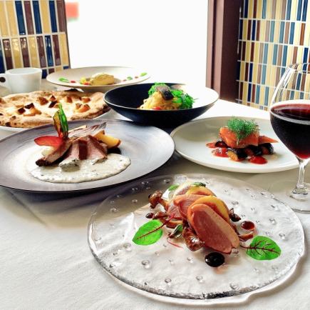 秋コース(料理のみ) 全7品 5900円(税込) 9/24から