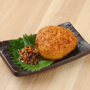 Charcoal-grilled rice balls (1 piece)