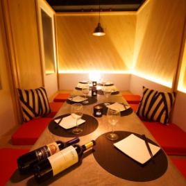 [Digging Tatatsu Private Room | 2 to 10 people seat x 2 tables] Digging Tatatsu Private Room recommended for customers who want to enjoy their meal time slowly.From date use to banquets for up to 10 people.Perfect for private seats such as birthday parties ★