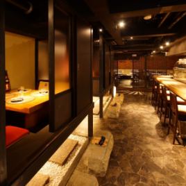 [Store charter | Seated 80 people, Standing 100 people] You can freely use all digging tables, tatami mats, tables and counter seats!Please inquire about 50 people or more.