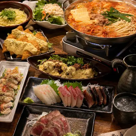 【選べる鍋|飲み放題付き】≪千鳥鍋コース≫たっぷり2.5時間<6,500円→5,500円>8品