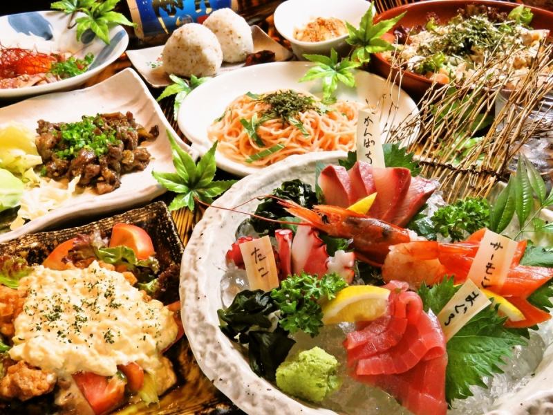 For a welcome and farewell party ◎ All 8 dishes with all-you-can-drink for 2 hours 3850 yen!!