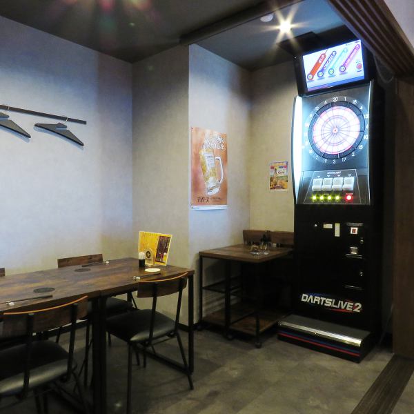 [Suitable for small parties] We have private tables and seats that can accommodate 2 to 6 people at most!Welcome to a variety of events such as year-end parties, farewell parties, and drinking parties with close friends and colleagues. Perfect for parties! We also have darts!