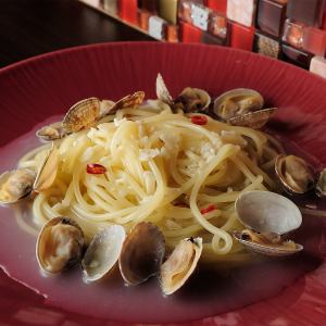 大粒あさりのボンゴレビアンコ昆布添え